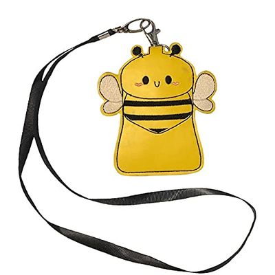 Bee Lanyard ID Wallet