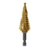 Morse Switchback SDSS06TIN, Self Starting, TiN Coated, High Speed Steel Step Drill, 1 bit view 1