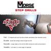 Morse Switchback SDSS06TIN, Self Starting, TiN Coated, High Speed Steel Step Drill, 1 bit view 2