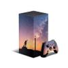 Design Skinz Reach for The Stars Full-Body Cover Wrap Vinyl Decal Skin Kit Compatible with The Microsoft Xbox 360E + Controller view 1