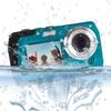 Minolta MN40WP 48MP Waterproof Digital Camera  Dual LCD Screens, 2.7K QHD Video, 16x Digital Zoom, Anti-Shake, Face Detection, 10ft Waterproof (Blue) view 2