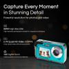 Minolta MN40WP 48MP Waterproof Digital Camera  Dual LCD Screens, 2.7K QHD Video, 16x Digital Zoom, Anti-Shake, Face Detection, 10ft Waterproof (Blue) view 3