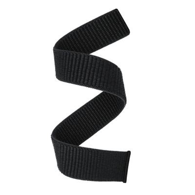 Abanen Hook and Loop Quick Dry Watch Band for Fenix 7X / 6X / 5X, 26mm Woven Nylon Ultralight Sport Wristband Strap for Garmin Fenix 6X Pro/Sapphire, 5X Plus, Enduro (Black)