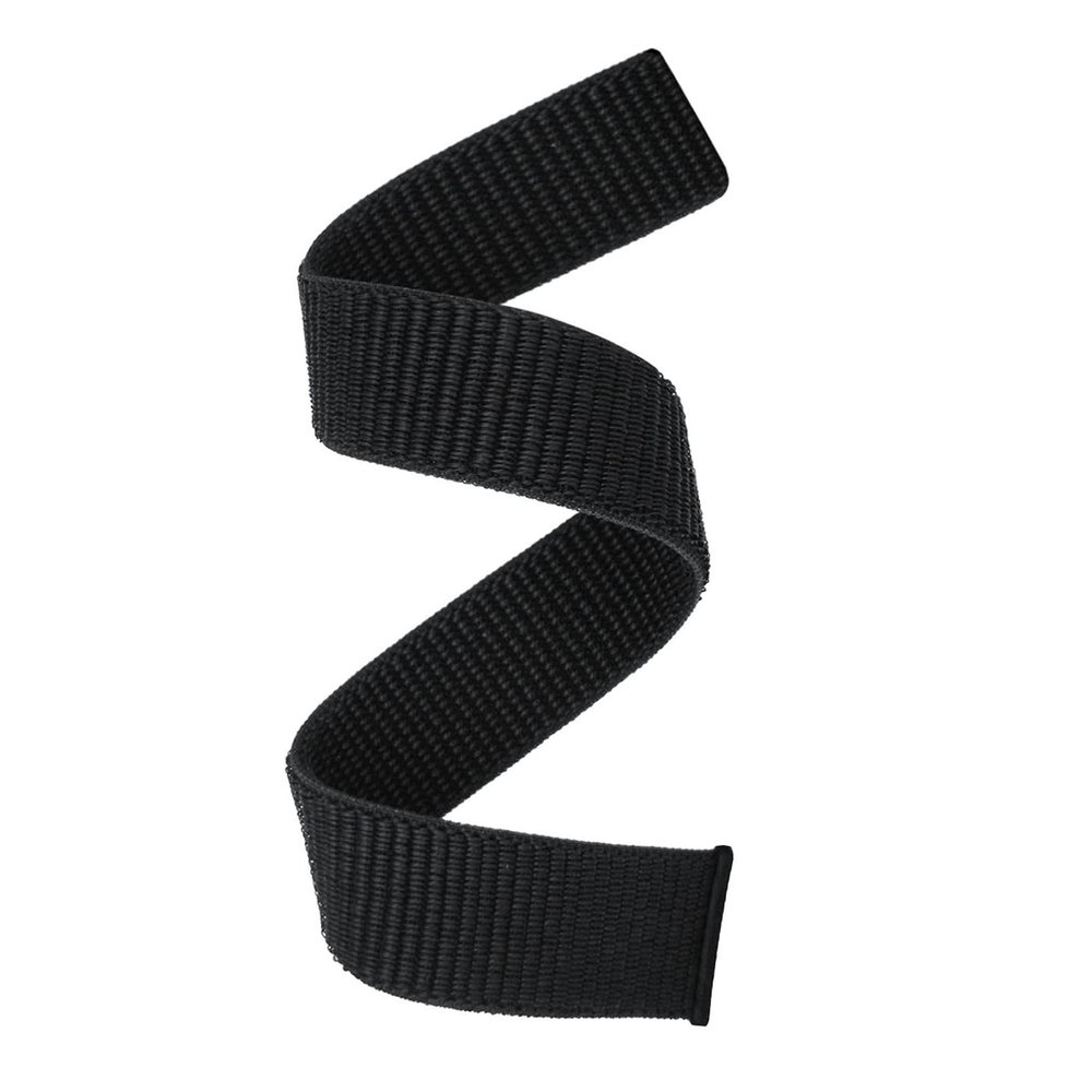 Abanen Hook and Loop Quick Dry Watch Band for Fenix 7X / 6X / 5X, 26mm Woven Nylon Ultralight Sport Wristband Strap for Garmin Fenix 6X Pro/Sapphire, 5X Plus, Enduro (Black)