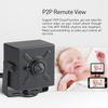 REVOTECH Mini Security IP Camera, HD 3MP Small Indoor Camera 3.7 mm Pinhole P2P H.265 CCTV Video Camera(I706-2 Black) view 4
