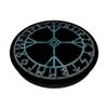 Algiz runes protection symbol viking circle nordic celtic PopSockets Swappable PopGrip view 2