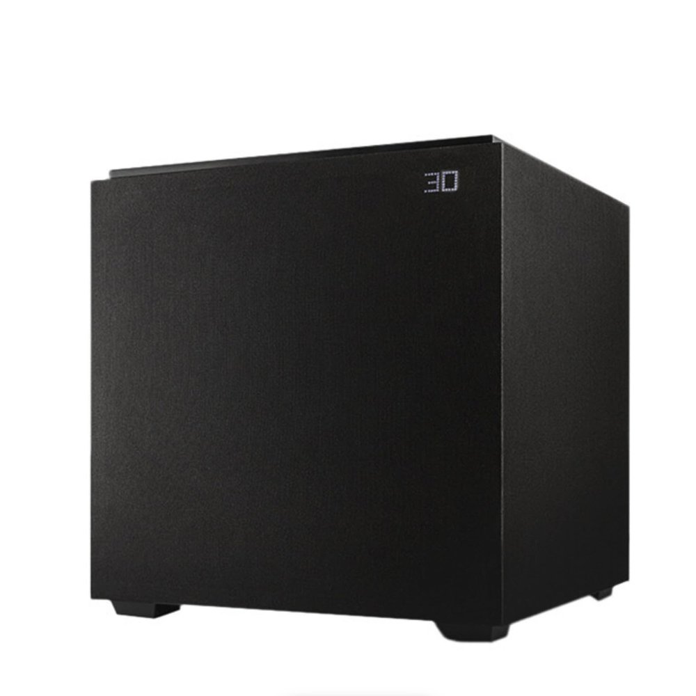 Definitive Technology Descend DN12 12" Subwoofer (2021 Model) - Optimized for Movies and Music, New 3XR Architecture, 1500W Peak Class H Amplifier & (2) Pressure-Coupled 12" Bass Radiators, Black
