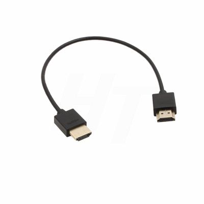 HangTon Thin Soft HDMI to HDMI 2.0 4K Cable for ZCAM E2 F6 Sony Canon Panasonic AU-EVA1 Blackmagic BMPCC 4K Camera ATOMOS Portkeys BM5 Monitor 12''