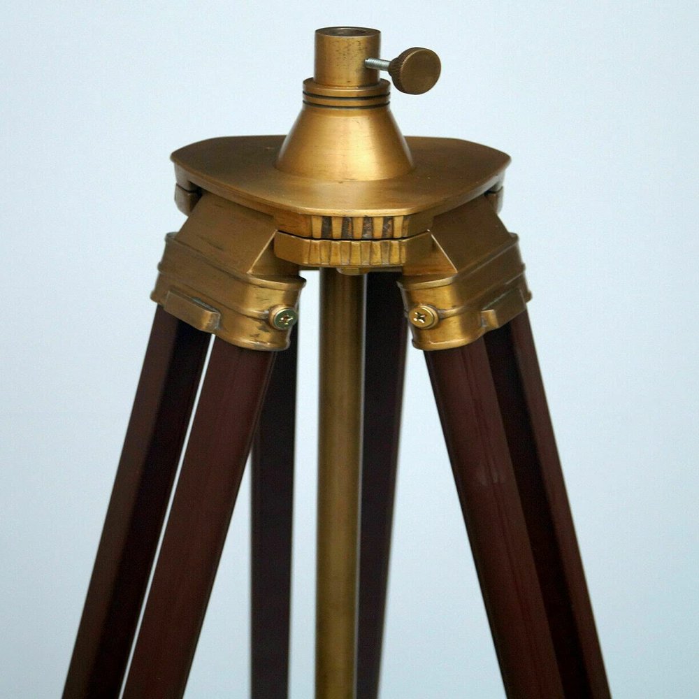 Nautical Industrial Floor Tripod Stand Retro Style for Shade lamp spot Light
