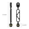 Sea frogs Ball to YS Mount Arm Essential Underwater Photography Gear Lighting System Aluminum Alloy Diving Equipment Accessory Lightweight Arms (6.0" Ball to YS Mount Arm) view 2