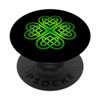 Shamrock, Celtic Knot, Irish Clover, St. Patricks Day, Celts PopSockets Swappable PopGrip view 1