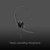 Global Teck Worldwide GTW Yealink UH34 Mono Teams Certified Wired Headset (USB-C), Connects to Deskphone, PC/Mac, Softphones - Works with Teams, Zoom, RingCentral, 8x8, Vonage, Microfiber Included view 2
