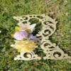 A&C Quinceaeras and More Wooden Letters 10 inch Wooden Numbers (Silver, S) view 3