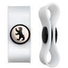 GRAPHICS & MORE Game of Thrones Mormont Sigil Headphone Earbud Cord Wrap - Charging Cable Manager - Wire Organizer Set of 2 - White view 1