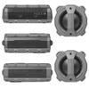 FUGOO Element | Portable Bluetooth Speaker, 360 Audio, 60W, IPX7 Rating, Up to 40 Hours Playtime | Floats on Water | Built-in Mic  Siri/Google Now view 3