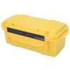 OUKENS Swimming Supplies Waterproof Tool Box, ABS Strengthen Hard Plastic Yellow Outdoor Shockproof Waterproof Tool Box Storage view 2
