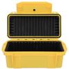 OUKENS Swimming Supplies Waterproof Tool Box, ABS Strengthen Hard Plastic Yellow Outdoor Shockproof Waterproof Tool Box Storage view 4