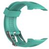 Compatible for Garmin Forerunner 10/Forerunner 15,Soft Silicone Wristband Replacement Strap for Garmin Forerunner 10/15 Watch Women Men (Large Size: 0.98"x0.94", Teal) view 4