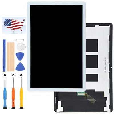 Screen Replacement 8.0" for Huawei MatePad T10 AGR-L09 AGR-W03 LCD Display Matrix Touch Panel Digitizer Glass Full Assembly with Free Tools (White)