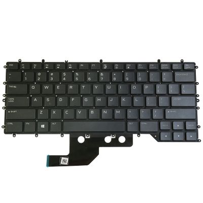 AUTENS Replacement US Keyboard for Dell Alienware M15 R2 2019 Year Laptop No Frame Backlight (Black)