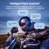 VR-robot Motorcycle Bluetooth Intercom, Universal Wireless 2-Way Waterproof Motorcycle Helmet Bluetooth Headset, 1200M 6 Riders Group Motorbike Helmet Intercom Communication System view 4