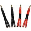 CNCESS CESS-142x4 Banana Plug Splitter 2-in 1-Out (4-Pack) view 1