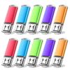 ( 10 Pack ) Metal USB Flash Drive Memory Stick Pen Drive U Disk 16MB, 64MB, 1GB, 32GB LOT (10X 16GB) view 1