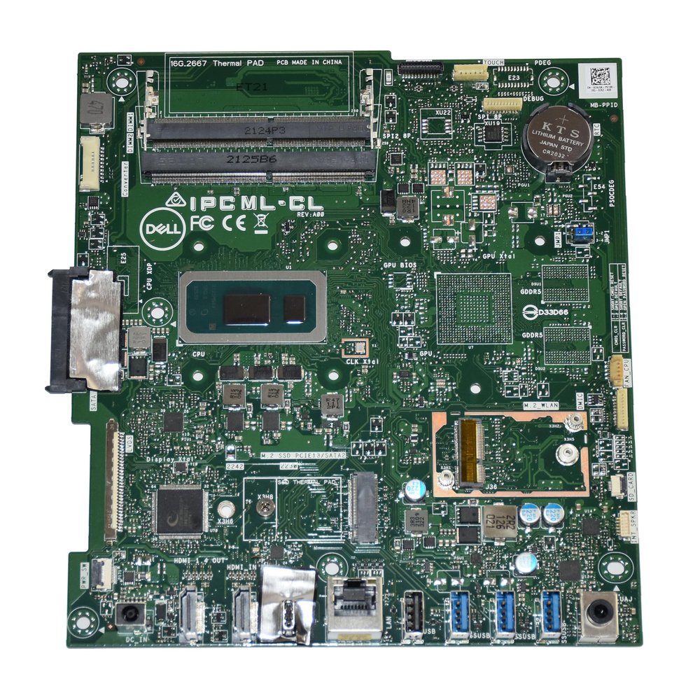 FMB-I Compatible with C8JG6 Replacement for C8JG6 Dell Intel i3-10110U AIO Motherboard I5490-3036BLK-PUS I5490-3930BLK-PUS