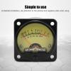 Power Meter, 45mm VU Level Meter VU Meter for Night for Power Amplifiers(TS-45-Y DC500UA, Pisa Leaning Tower Type) view 2