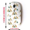 2.4G Wireless Mouse with Cute Pattern Design for All Laptops and Desktops with Nano Receiver - Australia Kangaroo Grass view 2