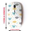 2.4G Wireless Mouse with Cute Pattern Design for All Laptops and Desktops with Nano Receiver - Childish Cute Little view 2