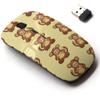 2.4G Wireless Mouse with Cute Pattern Design for All Laptops and Desktops with Nano Receiver - Baby Dressed Like view 1