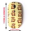 2.4G Wireless Mouse with Cute Pattern Design for All Laptops and Desktops with Nano Receiver - Baby Dressed Like view 2