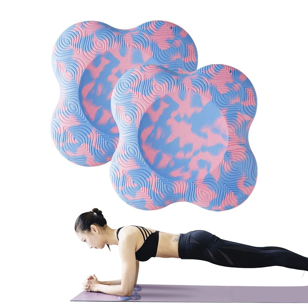 JADE KIT Elfzone Knee Pad for Yoga - 2 PCS Yoga Knee Pads Anti Slip Yoga Support Foam Pads, kneeling pad for Protecting