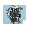 Graffiti Street The Rebel Yell Pattern Cleaning Cloth Screen Cleaner 2pcs Suede Fabric view 1