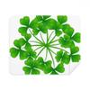 Four Clover Circle Ireland St.Patrick's Day Cleaning Cloth Screen Cleaner 2pcs Suede Fabric view 1