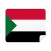 Sudan National Flag Africa Country Cleaning Cloth Screen Cleaner 2pcs Suede Fabric view 1