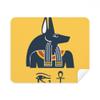 Ancient Egypt Decoration Pattern Cleaning Cloth Screen Cleaner 2pcs Suede Fabric view 1