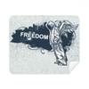 Hip-Hop Freedom Angel Pattern Cleaning Cloth Screen Cleaner 2pcs Suede Fabric view 1