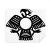 Ancient Egypt Eagle Pattern Cleaning Cloth Screen Cleaner 2pcs Suede Fabric view 1