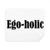 Stylish Word Ego-Holic Cleaning Cloth Screen Cleaner 2pcs Suede Fabric view 1