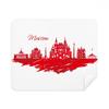 Moscow Red Cathedral Russia City Cleaning Cloth Screen Cleaner 2pcs Suede Fabric view 1