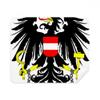 Austria National Emblem Country Cleaning Cloth Screen Cleaner 2pcs Suede Fabric view 1