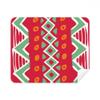 Red Mexico Totems Ancient Civilization Drawing Cleaning Cloth Screen Cleaner 2pcs Suede Fabric view 1
