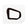 Bone Inscription Chinese Surname Character Ding Cleaning Cloth Screen Cleaner 2pcs Suede Fabric view 1
