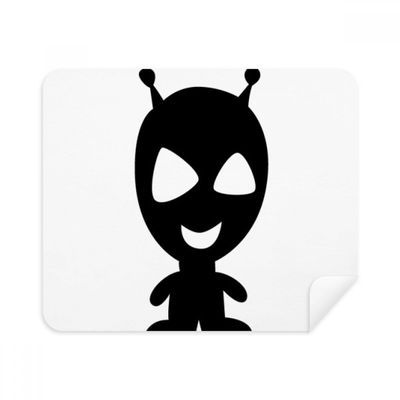 Universe Alien Monster Alien Cleaning Cloth Screen Cleaner 2pcs Suede Fabric