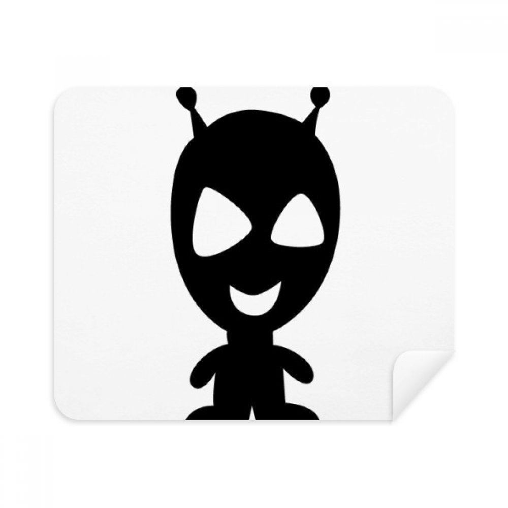 Universe Alien Monster Alien Cleaning Cloth Screen Cleaner 2pcs Suede Fabric