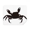 Black Crab Illastrate Marine Organism Cleaning Cloth Screen Cleaner 2pcs Suede Fabric view 1