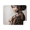 Brunette Beauty Body Gal Cleaning Cloth Screen Cleaner 2pcs Suede Fabric view 1