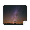 Night Sky Stars Milky Way Outline Cleaning Cloth Screen Cleaner 2pcs Suede Fabric view 1